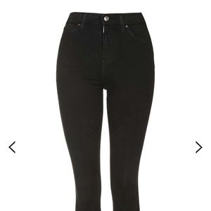 Topshop Jamie black jeans